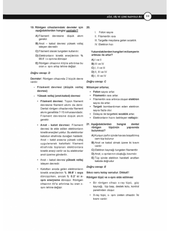 DUS Akademi Soru ( 2.Baskı ) AĞIZ RADYOLOJİSİ