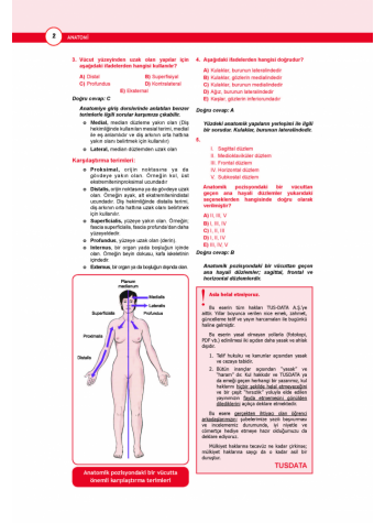 DUS Akademi Soru ( 2.Baskı ) ANATOMİ