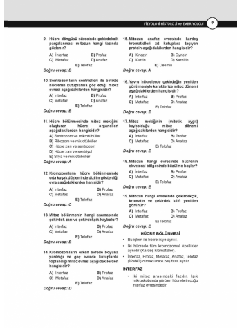 DUS Akademi Soru ( 2.Baskı ) FİZYOLOJİ