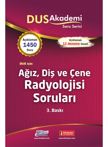 DUS Akademi Soru ( 3.Baskı ) Ağız Radyolojisi