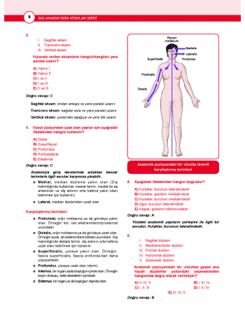 DUS Akademi Soru ( 3.Baskı ) Anatomi