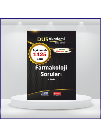 DUS Akademi Soru ( 3.Baskı ) Farmakoloji