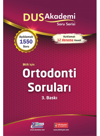 DUS Akademi Soru ( 3.Baskı ) Ortodonti