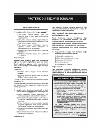 DUS Akademi Soru ( 3.Baskı ) Protetik Diş