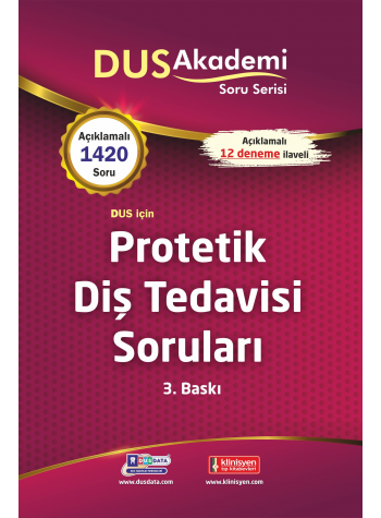 DUS Akademi Soru ( 3.Baskı ) Protetik Diş