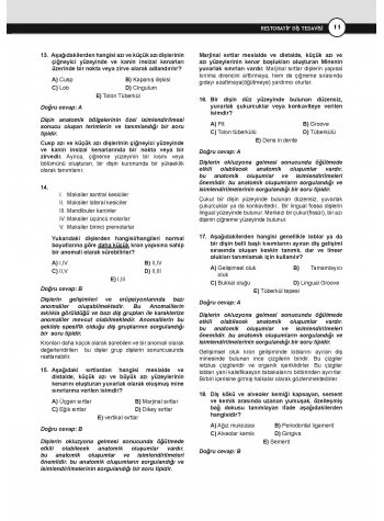 DUS Akademi Soru ( 3.Baskı ) Restoratif Diş