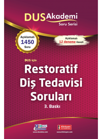 DUS Akademi Soru ( 3.Baskı ) Restoratif Diş