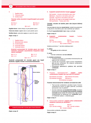 DUS Akademi Soru ( 4.Baskı ) Anatomi