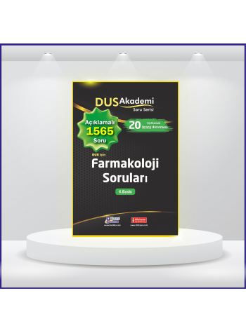 DUS Akademi Soru ( 4.Baskı ) Farmakoloji