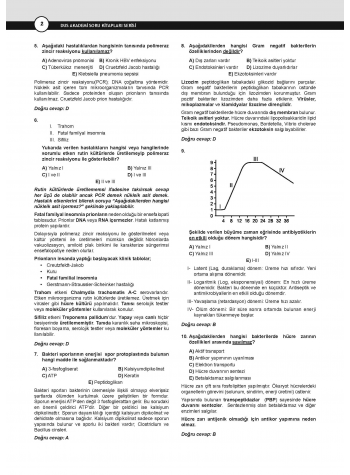 DUS Akademi Soru ( 4.Baskı ) Mikrobiyoloji