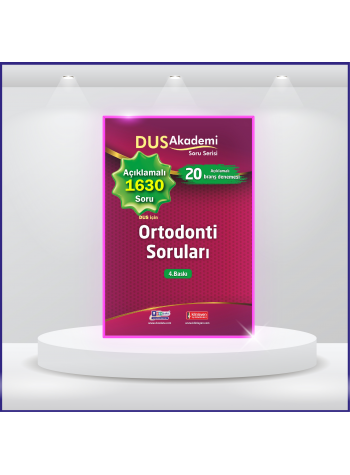 DUS Akademi Soru ( 4.Baskı ) Ortodonti