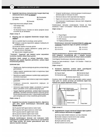 DUS Akademi Soru ( 4.Baskı ) Periodontoloji