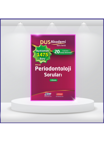 DUS Akademi Soru ( 4.Baskı ) Periodontoloji