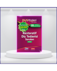 DUS Akademi Soru ( 4.Baskı ) Restoratif Diş