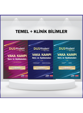 Dus Vaka Kampı Soruları Temel + Klinik ( 3 Cilt )