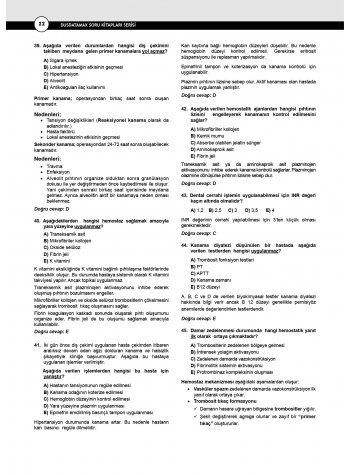 Dusdatamax Ağız Cerrahisi Soruları ( 7.Baskı )