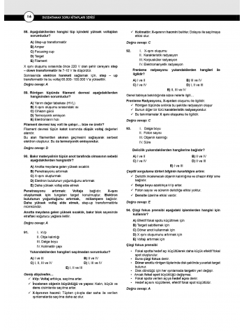 Dusdatamax Ağız Radyolojisi Soruları ( 7.Baskı )