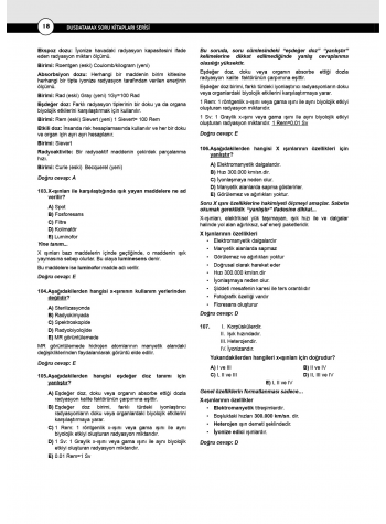 Dusdatamax Ağız Radyolojisi Soruları ( 7.Baskı )