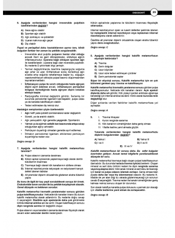 Dusdatamax Endodonti Soruları ( 7.Baskı )