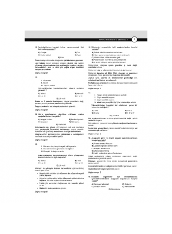 Dusdatamax Fizyoloji Soruları ( 7.Baskı )