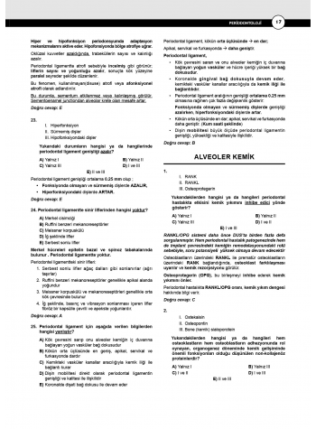 Dusdatamax Periodontoloji Soruları (7.Baskı )