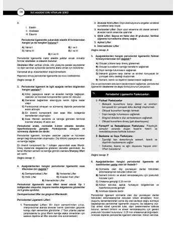 Dusdatamax Periodontoloji Soruları (7.Baskı )