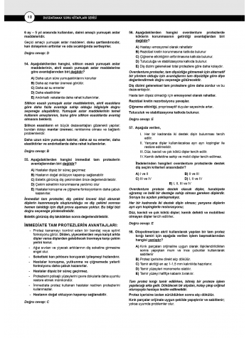 Dusdatamax Protetik Diş Soruları ( 7.Baskı )