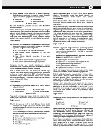 Dusdatamax Restoratif Diş Soruları ( 7.Baskı )