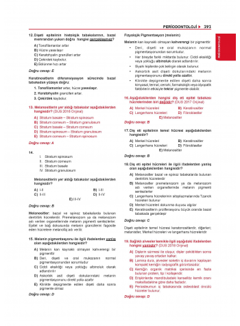 Tüm Dus Soruları 1+2 ( 3.Cilt ) Klinik Bilimler - 2