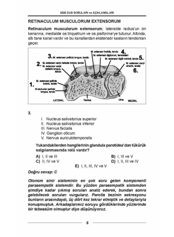 DUS SORULARI - ÖSYM'nin Orijinal 2020 DUS SORULARI - ÖSYM'nin Orijinal 2020