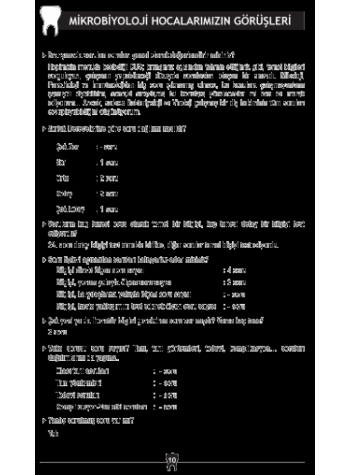 NİSAN 2012 DUS SORULARI ve Detaylı Açıklamaları NİSAN 2012 DUS SORULARI ve Detaylı Açıklamaları