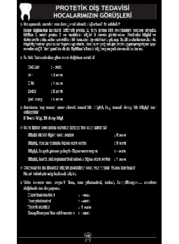 NİSAN 2012 DUS SORULARI ve Detaylı Açıklamaları NİSAN 2012 DUS SORULARI ve Detaylı Açıklamaları