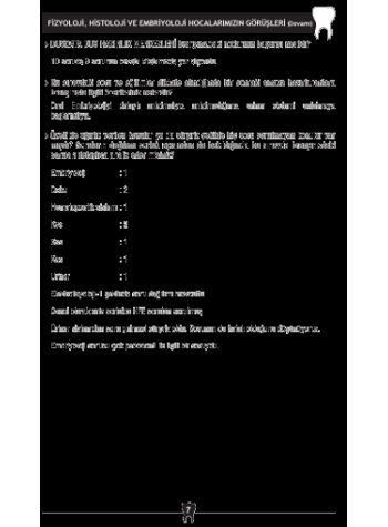 NİSAN 2013 DUS SORULARI ve Detaylı Açıklamaları NİSAN 2013 DUS SORULARI ve Detaylı Açıklamaları