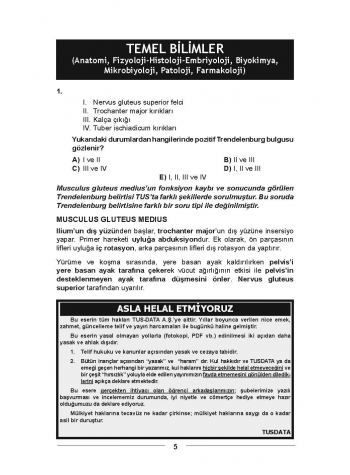 Eylül 2022 ÖSYM nin Orijinal TUS Soruları Eylül 2022 ÖSYM nin Orijinal TUS Soruları