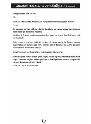 Nisan 2010 Açıklamalı Tus Soruları Nisan 2010 Açıklamalı Tus Soruları