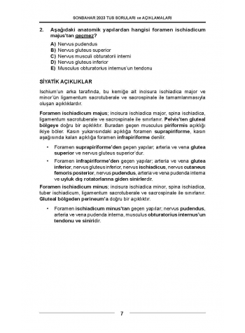 Sonbahar 2023 ÖSYM nin Orijinal TUS Soruları Sonbahar 2023 ÖSYM nin Orijinal TUS Soruları