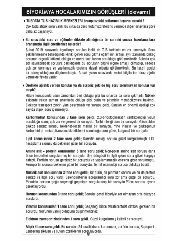 ŞUBAT 2019 ÖSYM'nin Orjinal TUS SORULARI ŞUBAT 2019 ÖSYM'nin Orjinal TUS SORULARI