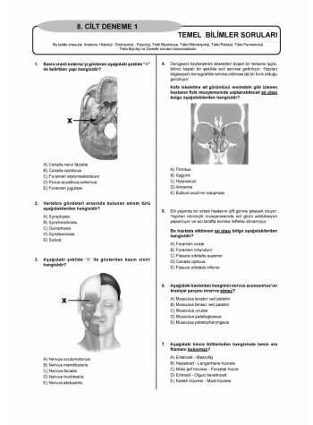 DENTTEST DUS İÇİN AÇIKLAMALI 12 DNM.SNV ( 8.Cilt )