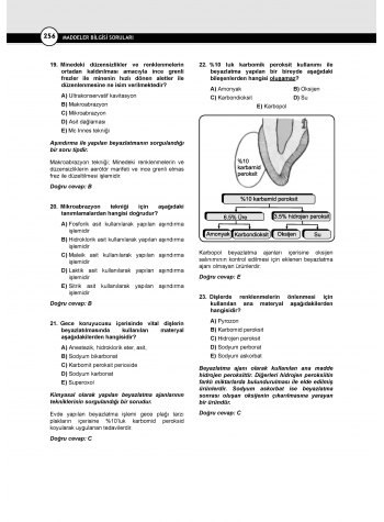 DUS Maddeler Bilgisi Soruları ( 2.Baskı )