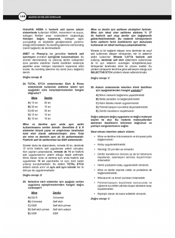 DUS Maddeler Bilgisi Soruları ( 2.Baskı ) DUS Maddeler Bilgisi Soruları ( 2.Baskı )