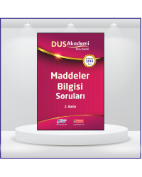 DUS Maddeler Bilgisi Soruları ( 2.Baskı )