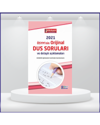 DUS Soruları - ÖSYM'nin Orijinal 2021