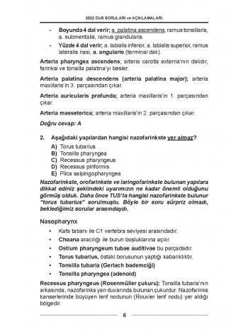 DUS Soruları - ÖSYM'nin Orijinal 2022 DUS Soruları - ÖSYM'nin Orijinal 2022