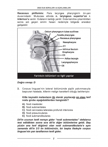 DUS Soruları - ÖSYM'nin Orijinal 2022 DUS Soruları - ÖSYM'nin Orijinal 2022