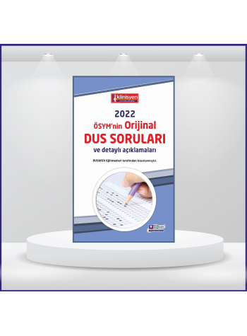 DUS Soruları - ÖSYM'nin Orijinal 2022