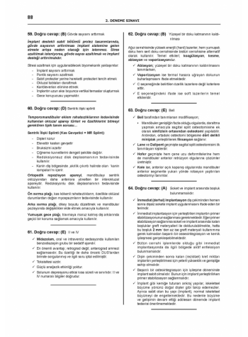 DENTTEST DUS İÇİN AÇIKLAMALI 12 DNM.SNV ( 6.CİLT )