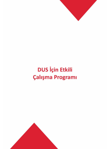 DUS Kazandıran 5 Yöntem ( 2.Baskı ) Eftal Orhan DUS Kazandıran 5 Yöntem ( 2.Baskı ) Eftal Orhan