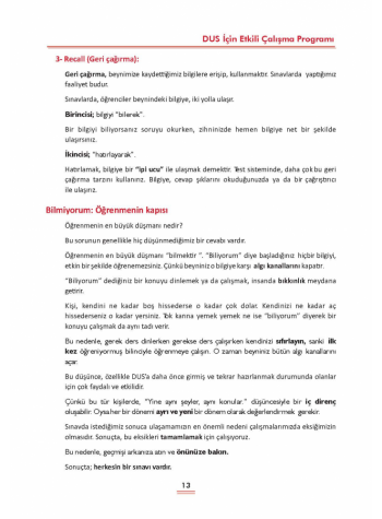 DUS Kazandıran 5 Yöntem ( 2.Baskı ) Eftal Orhan DUS Kazandıran 5 Yöntem ( 2.Baskı ) Eftal Orhan
