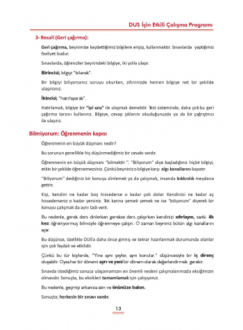 DUS Kazandıran 5 Yöntem ( 2.Baskı ) Eftal Orhan DUS Kazandıran 5 Yöntem ( 2.Baskı ) Eftal Orhan
