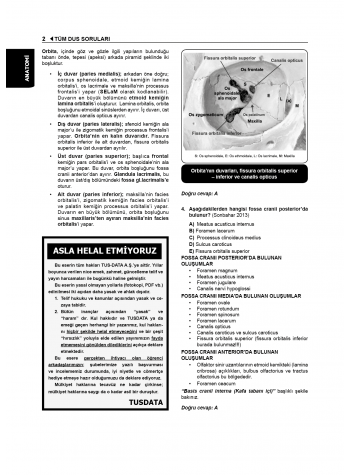 Tüm DUS Soruları ( 7.Baskı ) Temel / 1.Cilt Tüm DUS Soruları ( 7.Baskı ) Temel / 1.Cilt